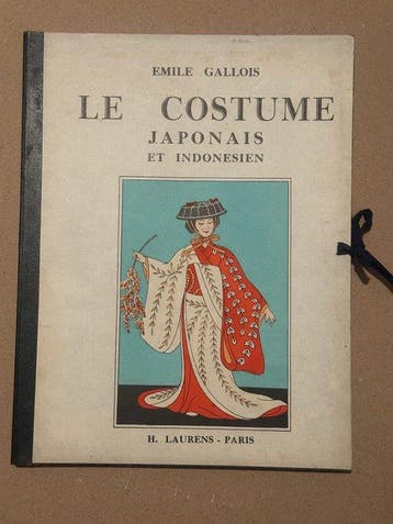 Japanse en Indonesische kostuums, uitgever Henri Laurens,, Antiek en Kunst