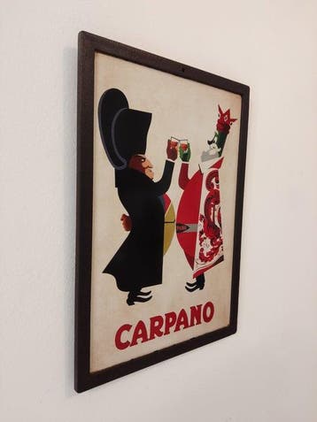 carpano - Studio Testa - Reclamebord - IJzer