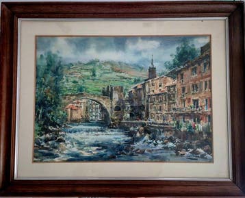 Francisco Clavero Medina (1927) - Pont Nou de Camprodón