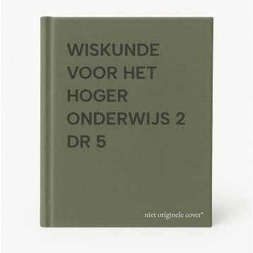 WISKUNDE VOOR HET HOGER ONDERWIJS 2 DR 5 9789011046603, Boeken, Verzenden, Gelezen