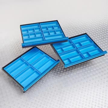Datona Gereedschapswagen met vakverdelingen - Datona, Doe-het-zelf en Bouw, Gereedschapskisten, Ophalen of Verzenden, Nieuw