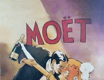 Anonymous - Poster pubblicitario-Moet & Chandon