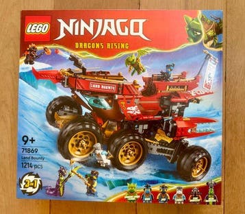 Lego Set - 71867 en 71869 - Ninjago - X-1 Ninja Charger en, Nieuw