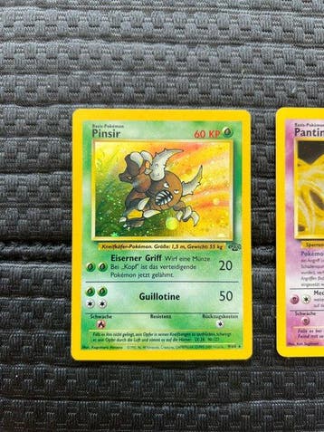 Pokémon - 4 Card - Pinsir, Wigglytuff, Pantimos Foil - WOTC, Nieuw