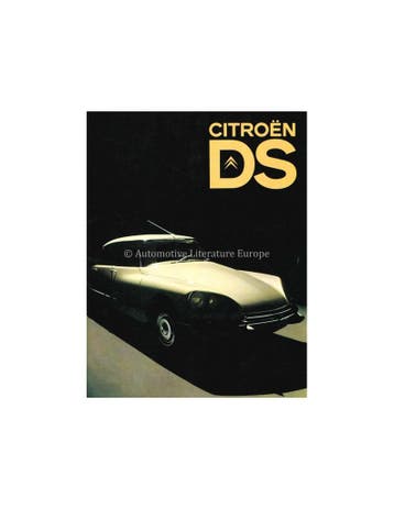 1970 CITROEN D SERIES PROGRAMMA BROCHURE NEDERLANDS, Ophalen of Verzenden, Nieuw