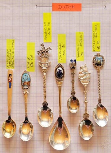 Cuillère (41) - Argent 600, Argent 800, Argent 840, Argent