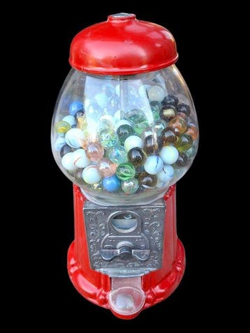 Dispenser - Metaal - Vintage-distributeur van b