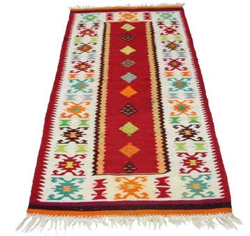 Anatolien Kelim Modern - Vloerkleed - 196 cm - 79 cm -, Nieuw