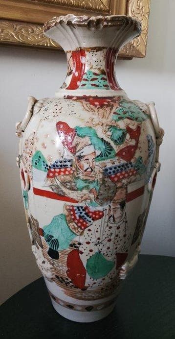 Vaas - Porselein - Japan - Meiji periode (1868-1912) - Vaso, Antiek en Kunst
