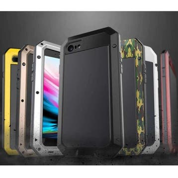 iPhone XS Max 360°  Full Body Case Tank Hoesje +, Verzenden, Nieuw