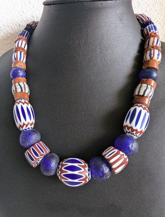 Collier de perles - Mali - Rosetta Murano, Antiquités & Art, Art | Art non-occidental