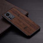 Xiaomi 12S Ultra Leren Hoesje - Shockproof Case Cover Hout, Verzenden, Nieuw