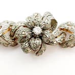 Armband - 18 karaat Geel goud, Witgoud - 0.89ct. tw. Diamant