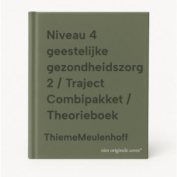 Niveau 4 geestelijke gezondheidszorg 2 / Traject Combipakket, Verzenden, ThiemeMeulenhoff