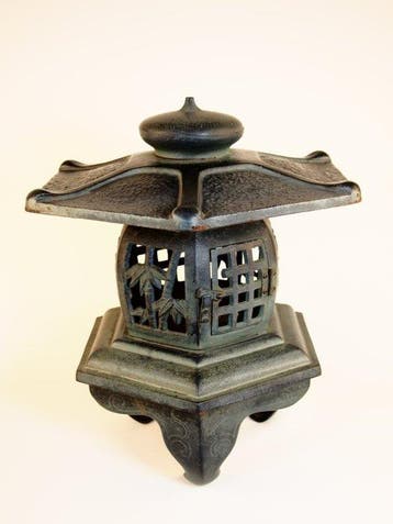 Large hexagonal lantern - Plafondlamp - Lantaarn met