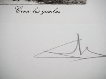 Salvador Dali (1904-1989) - Caprices de Goya: Como las