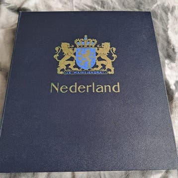 Nederland 1944 - Verzameling in Davo albums plus lege bladen, Gestempeld