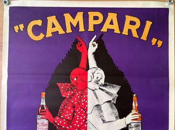 cappiello leonetto - campari bifronte