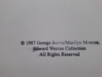 George Barris (1922-2016) - Marilyn Monroe - The Last