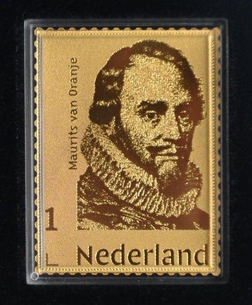 Nederland 2021 - Gouden Postzegel Prins Maurits van Oranje