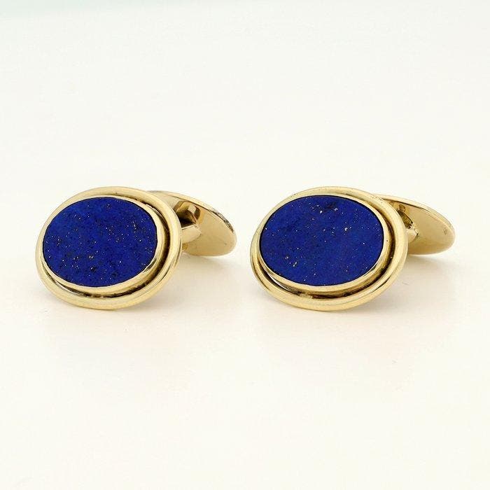 Sans prix de réserve - Boutons de manchette - 14 carats Or, Bijoux, Sacs & Beauté, Bijoux anciens