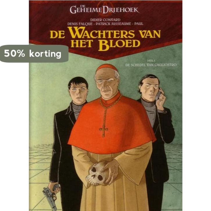 De schedel van Cagliostro / De wachters van het bloed / 1, Boeken, Stripverhalen, Zo goed als nieuw, Verzenden