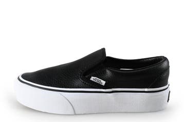 Vans Instappers Jongens in maat 34½ Zwart, Verzenden, Schoenen