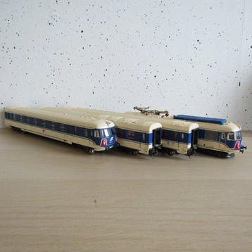 Lima H0 - 10 9730 - Treinstel (4) - Compleet set met, Hobby en Vrije tijd, Nieuw