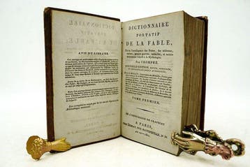 Chompré - Dictionnaire portatif de la Fable - 1801