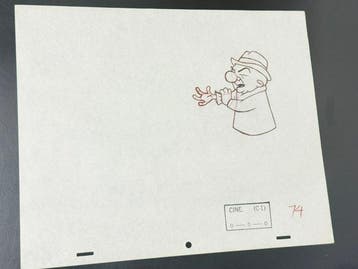 Mister Magoo (1960) - 1 Oorspronkelijke animatietekening van, Cd's en Dvd's, Nieuw in verpakking
