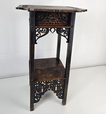 Table à plantes - Bois - Table dappoint pour plantes avec