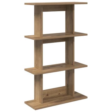 vidaXL Wandplank Muurmontage Artisanaal eiken 56 x 20 x 90, Verzenden, Nieuw