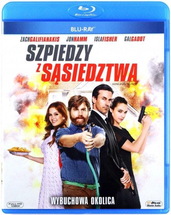 Keeping up with the Joneses (blu-ray tweedehands film), CD & DVD, Blu-ray, Enlèvement ou Envoi