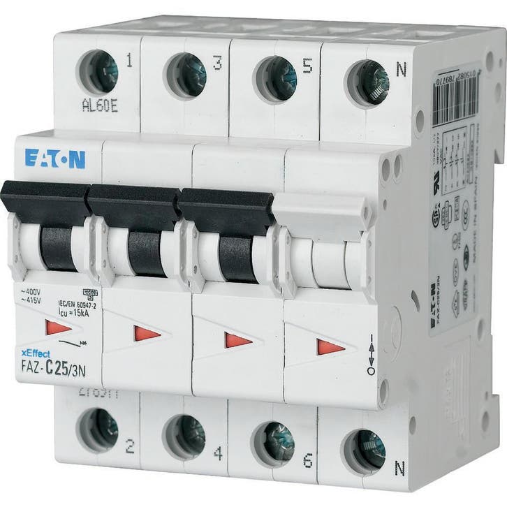 Disjoncteur EATON INDUSTRIES FAZ - 278979, Bricolage & Construction, Électricité & Câbles, Envoi