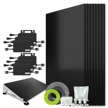 Zonnepanelen pakket voor platdak - 3.4 kW - 8x 430, Ophalen of Verzenden