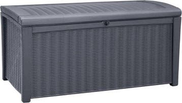 2dekans | Keter Borneo Opbergbox - 416L - 129,5x70x62,5cm -, Ophalen of Verzenden