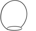Metalen frame Ring Zwart ca. 30 cm, Nieuw