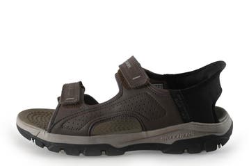 Skechers Sandalen in maat 42 Bruin, Kleding | Heren, Sandalen, Bruin, Verzenden, Zo goed als nieuw