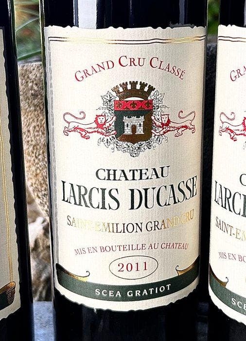 2011 Chateau Larcis Ducasse - Saint-Émilion Grand Cru Classé, Collections, Vins