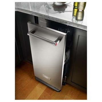 Bieden: USED KitchenAid built-in stainless steel, Ophalen of Verzenden