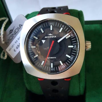 Mondia - Automatic - PARADE - Semi-Skeleton - 24 Jewels -, Nieuw