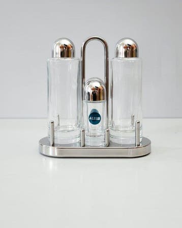 Alessi - Ettore Sottsass - Ensemble de burettes - 5070, Antiek en Kunst