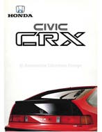 1988 HONDA CIVIC CRX BROCHURE NEDERLANDS, Nieuw