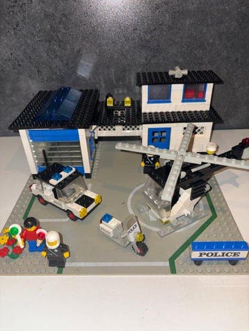 Lego Set - 6384 - Classic Town - Police Station, Nieuw