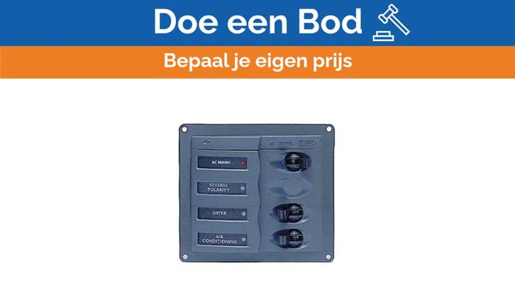 Bieden: BEP circuit breaker panel AC 110V 2x, Watersport en Boten, Bootonderdelen, Ophalen of Verzenden
