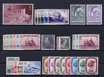 België 1938 - complete jaargang met blokken - OBP/COB 465A