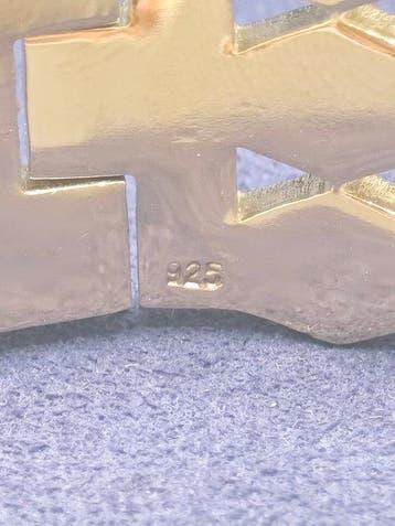 Zonder minimumprijs - Armband Zilver, Zilver .925, Verguld, Nieuw