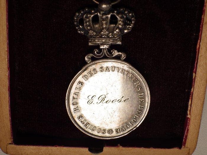 België. Société Royale des Sauveteurs de Belgique - Léopold, Postzegels en Munten, Munten | Nederland