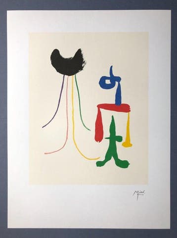 Joan Miró (1893-1983), after - Parler Seul - Lithographic