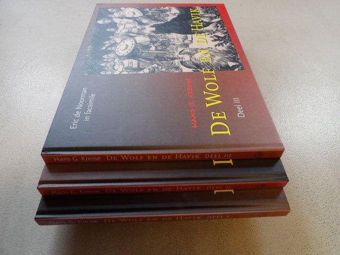 Kresse - De Wolf en de Havik 1 t/m 3 - Eric de Noorman, Boeken, Stripverhalen